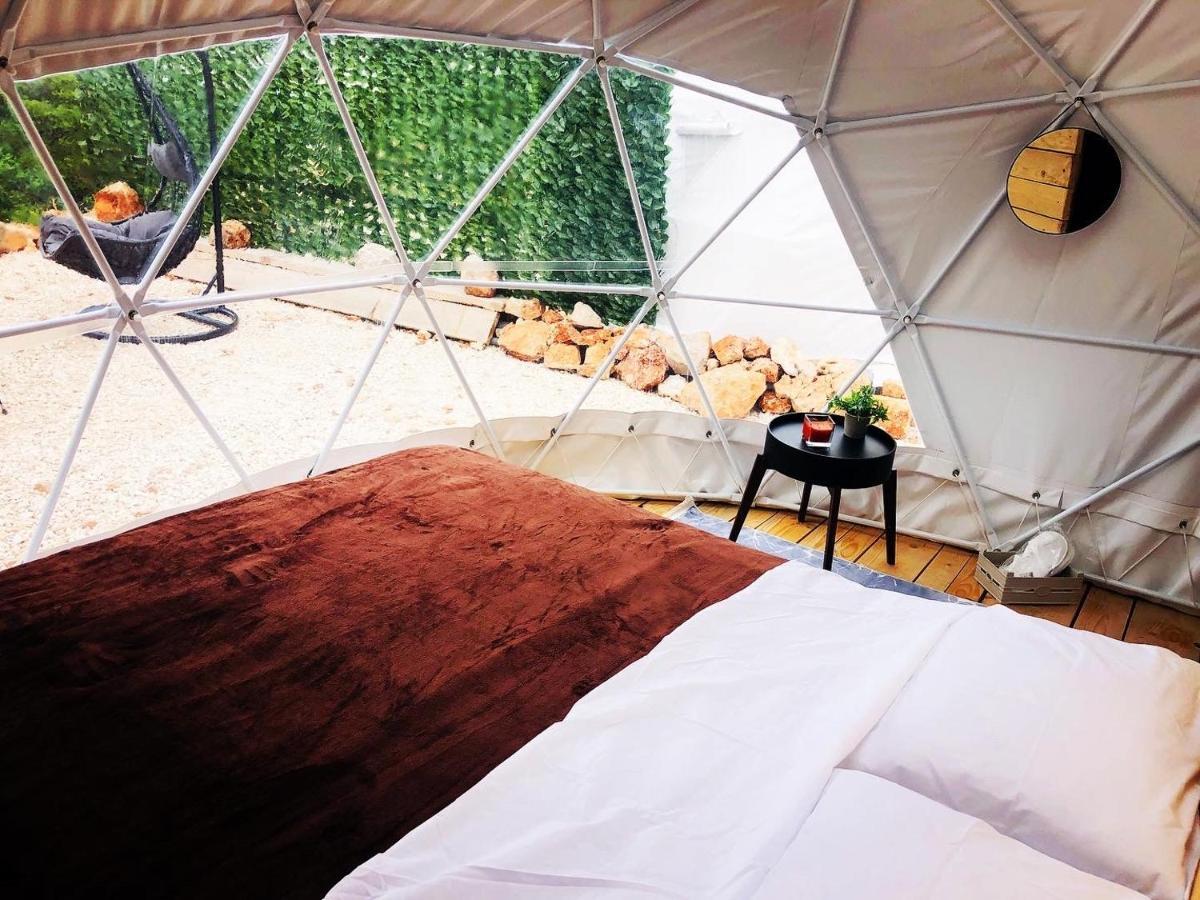 Glamping Peninsula Lustica Rose Villa Tivat Luaran gambar