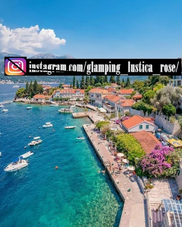 Glamping Peninsula Lustica Rose Villa Tivat Luaran gambar