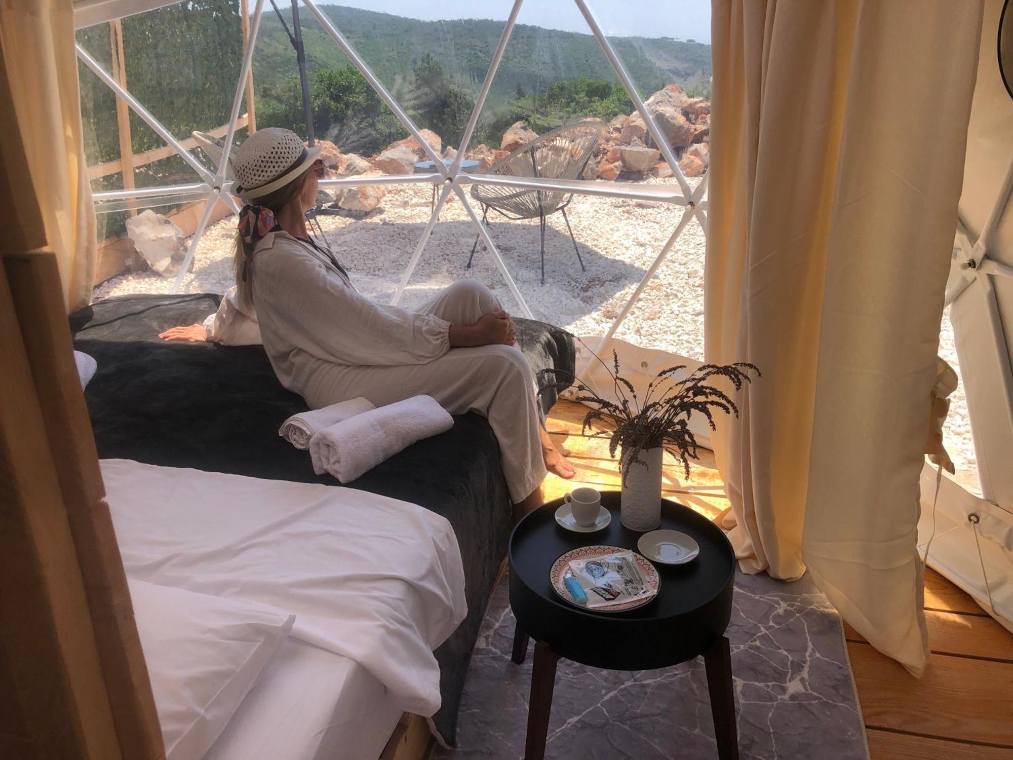 Glamping Peninsula Lustica Rose Villa Tivat Luaran gambar